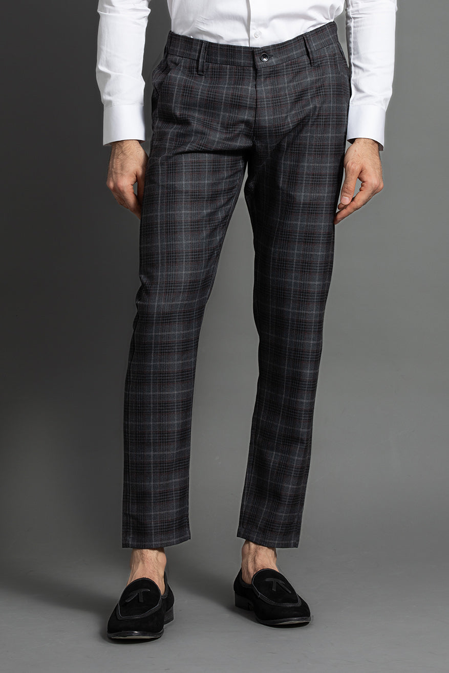 VINTAGE CHECKERED TROUSERS - LIMITED EDITION