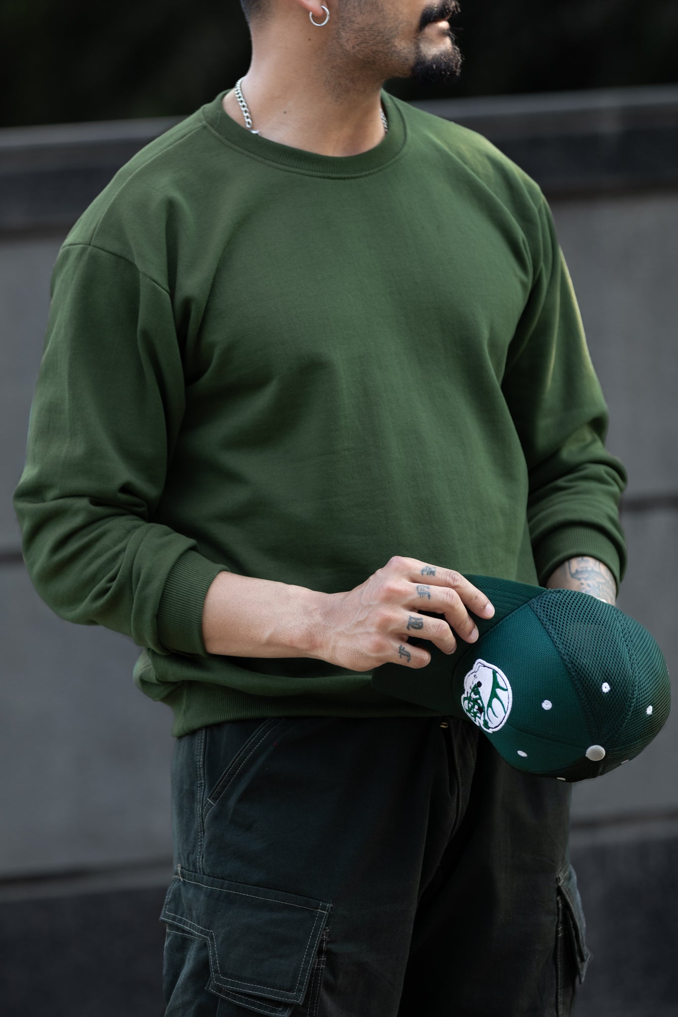 Bottle Green Sweatshirt