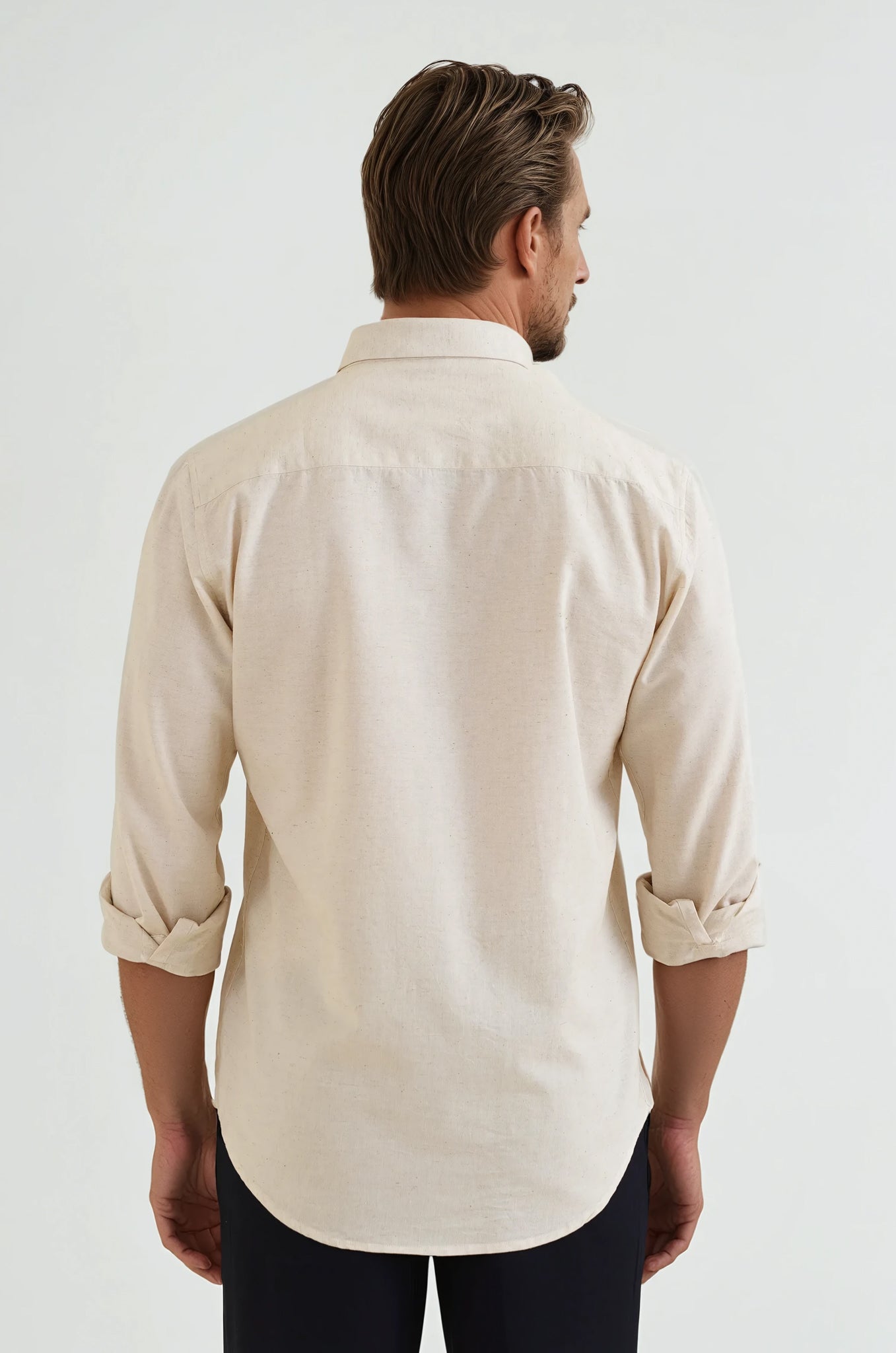 Heritage Beige Linen Shirt