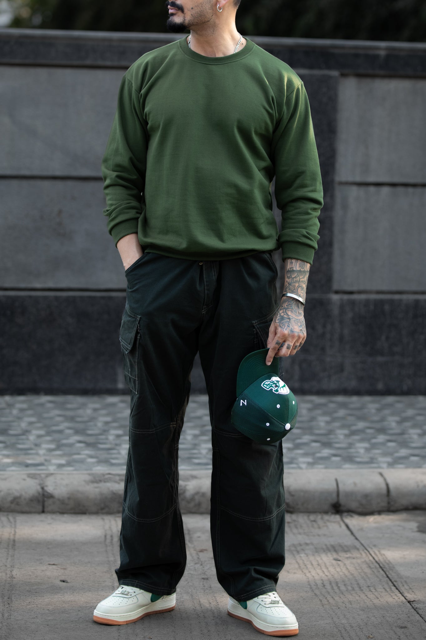 Bottle Green Sweatshirt