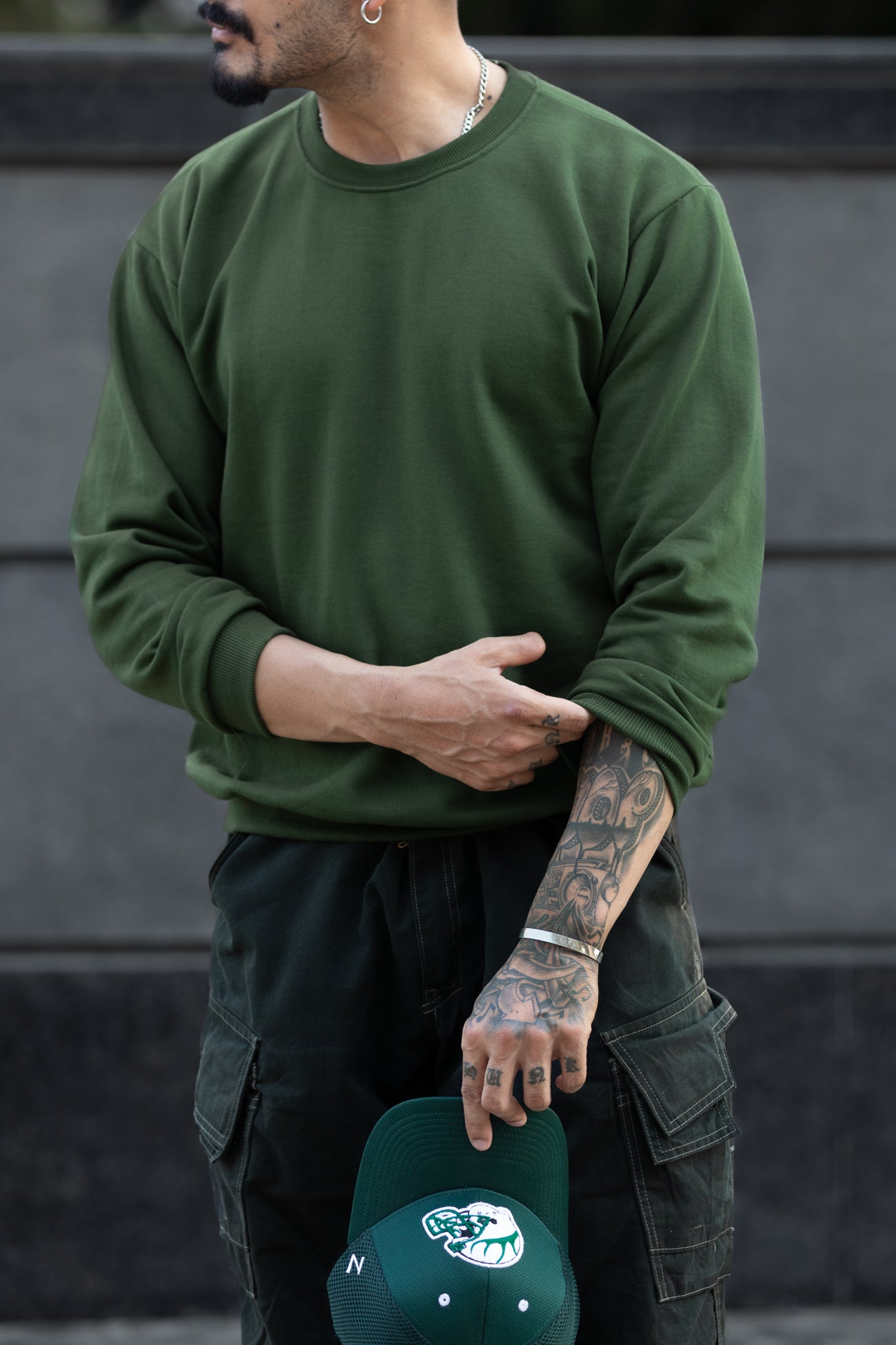 Bottle Green Sweatshirt