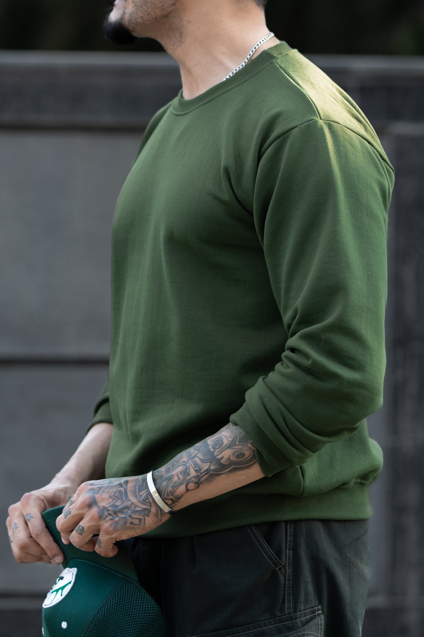 Bottle Green Sweatshirt